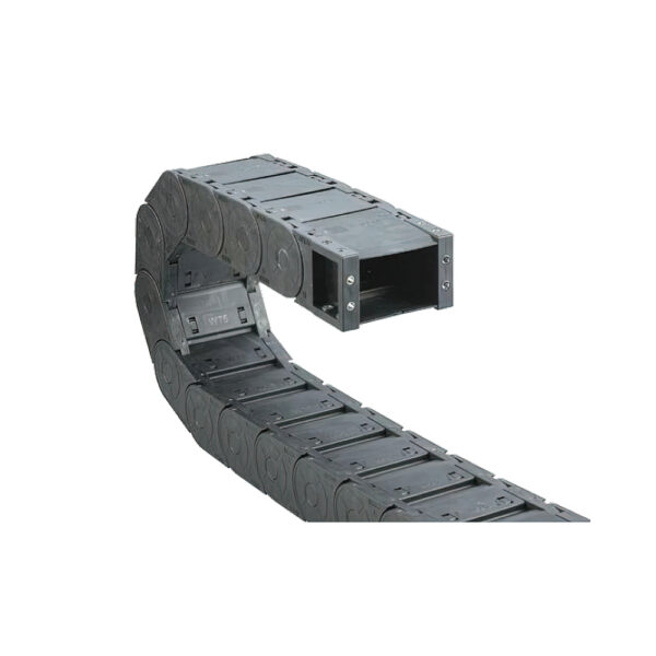 Cable-channel JN55F.1.175W350 (55×175 MM, L: 1000 mm, R: 350 mm) - Hochwertige Kabelschleppketten und flexible Kühlmittelschläuche von JFLO für industrielle Maschinen und Automatisierung. Langlebig, effizient und für präzise Anwendungen in CNC-Maschinen und Produktionslinien entwickelt.