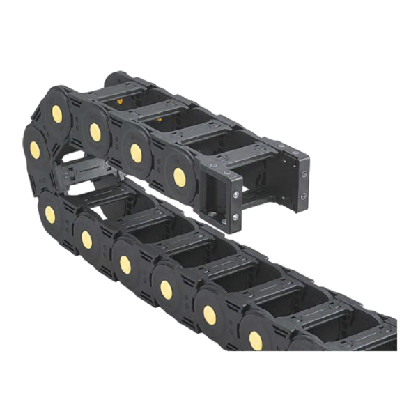 JEZ45Q cable channel.2.175S125 (45×175 mm, l: 1000 mm, r: 125 mm) - Hochwertige Kabelschleppketten und flexible Kühlmittelschläuche von JFLO für industrielle Maschinen und Automatisierung. Langlebig, effizient und für präzise Anwendungen in CNC-Maschinen und Produktionslinien entwickelt.