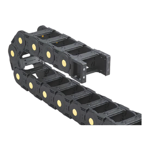 JEZ45Q cable channel. 2.75S100 (45×75 mm, l: 1000 mm, r: 100 mm)