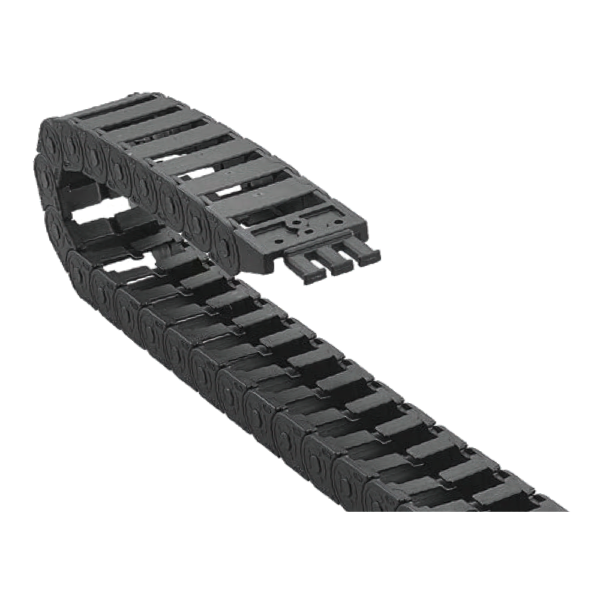 Cable-channel JE15Q.1.16F48 (14.7×16.2 mm, l: 1000 mm, r: 48 mm) - Hochwertige Kabelschleppketten und flexible Kühlmittelschläuche von JFLO für industrielle Maschinen und Automatisierung. Langlebig, effizient und für präzise Anwendungen in CNC-Maschinen und Produktionslinien entwickelt.