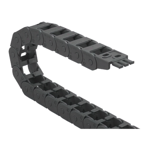 Cable-channel JE19Q.1.25F28 (18.5×25 mm, l: 1000 mm, r: 28 mm)