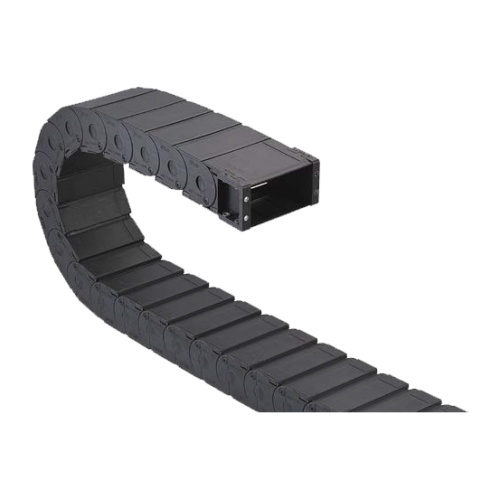 Cable-channel J50F.1.130N150 (50×130 mm, l: 1000 mm, r: 150 mm)